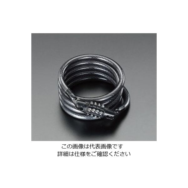【アスクル】 エスコ（esco） 6.5mmx1.2m ケーブルロック 10セット(10本) EA983SF-21（直送品） 通販