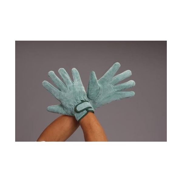 エスコ（esco） ［M］ 手袋（オイル加工/牛床革） 1セット(10双) EA353C-66（直送品）