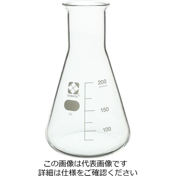 柴田科学 三角フラスコ 200mL 10入 1箱（10個） 010530-200A（直送品）