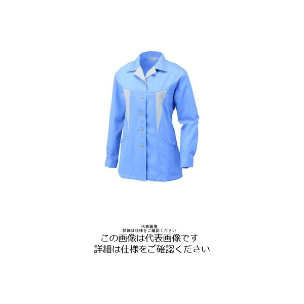 アルトコーポレーション 【SALE／87%OFF】 女性用長袖スモック ブルー 低廉 7号 BN-594-10-7 直送品 1枚