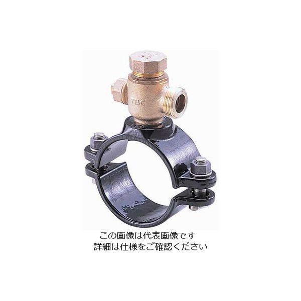 タブチ TBC形 サドル分水栓 SALE 72%OFF ボール式 豪華 ビニル管 BXV-150X50 鋼管 直送品 1個 兼用