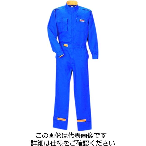 クレヒフク 綿100％ピットスーツ 【ファッション通販】 ブルー 最安価格 M KR4-30-M 1枚 直送品