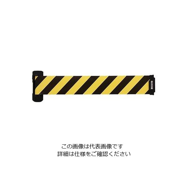 エスコ（esco） 120mmx 5m 標識テープ・リール（黄/黒） 1個 EA983DB-251（直送品）