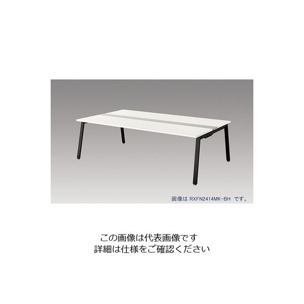 ナイキ 大型ベンチテーブル 基本型 両面タイプ 79％以上節約 214-4036 激安店舗 RXFN1614K-BH 直送品 1台