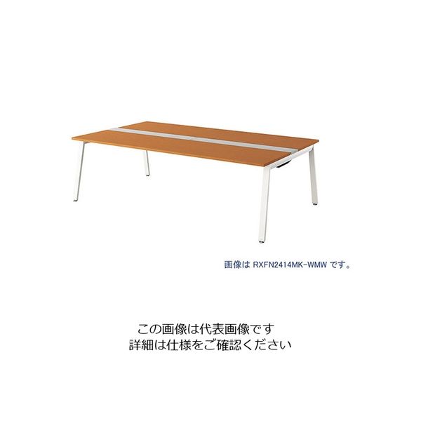 ナイキ まとめ買いでお得 大型ベンチテーブル 基本型 両面タイプ 212-1925 2021セール 直送品 RXFN1414K-WMW 1台