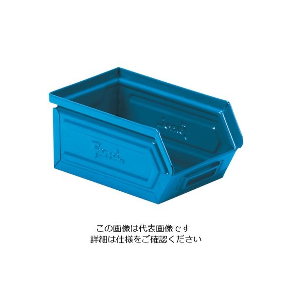 Fami メタルパーツバスケット ブルー 1.0L 外寸95×160×75 1個 SLS170000104 かわいい 直送品 有名なブランド 214-6106