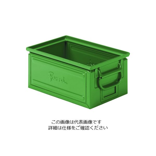 Fami メタルパーツボックス グリーン 8.7L 供え 外寸300×200×145 SLA332000402 直送品 1個 214-6098 いよいよ人気ブランド