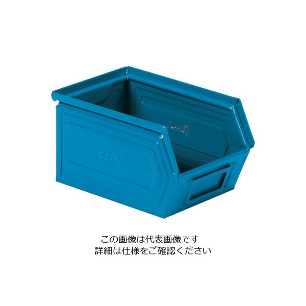 Fami メタルパーツバスケット ブルー 3.8L オープニング大放出セール 売れ筋 外寸140×230×130 214-6108 SLS250000404 1個 直送品