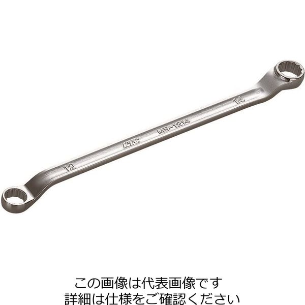 京都機械工具 KTC 45°X6° ロングメガネレンチ （JANツキ） M5-3638-F 1丁（直送品）