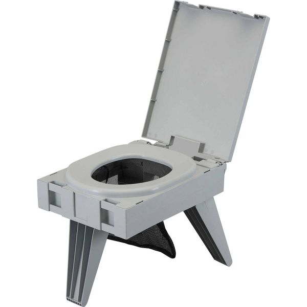 Cleanwaste 折り畳み式 簡易便座トイレ S261 1着（直送品） - アスクル