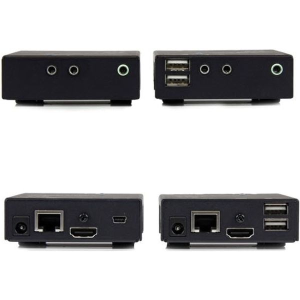 4K HDMI延長器 HDBaseT対応 Cat5使用 ST121HDBTU 1個 StarTech.com