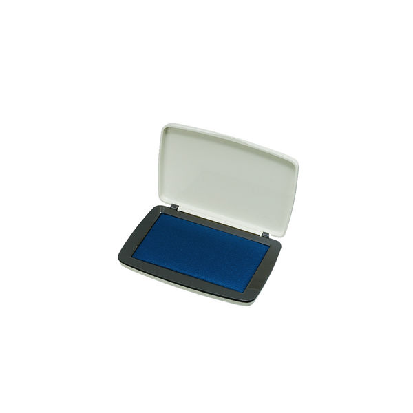 コクヨ（KOKUYO） スタンプ台（水性染料タイプ） 中形 盤面サイズ:90×55mm 藍 IP-522B　1セット（3個）（直送品）