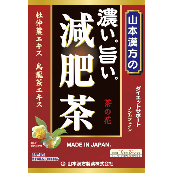アスクル】 山本漢方製薬 濃い旨い減肥茶 1セット（10g×24包×2箱） 健康茶 通販 - ASKUL（公式）