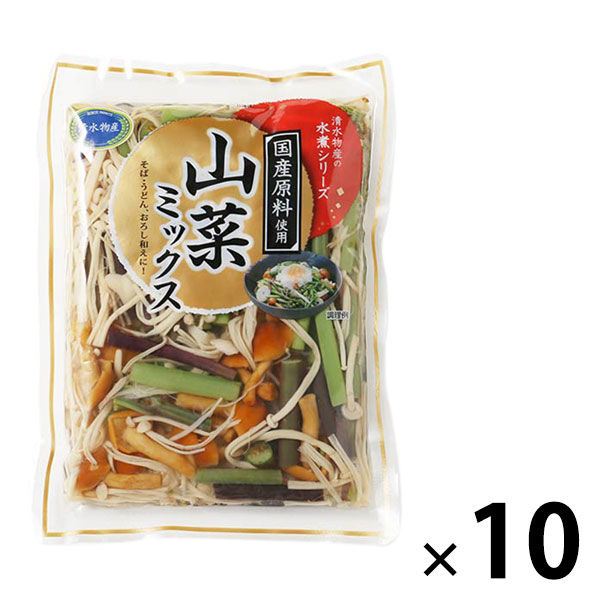 国産 倉庫 山菜ミックス 120g 野菜水煮 1セット 10個入 第一ネット