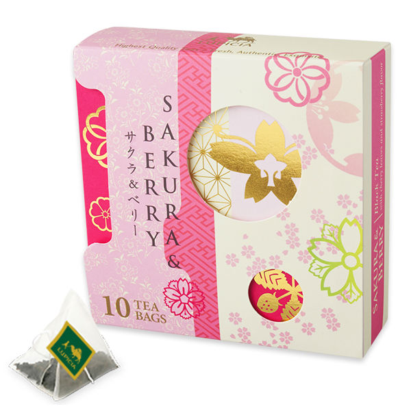 12周年記念イベントが ルピシア SAKURA BERRY ティーバッグ 10バッグ入 限定デザインBOX 本物保証 1個