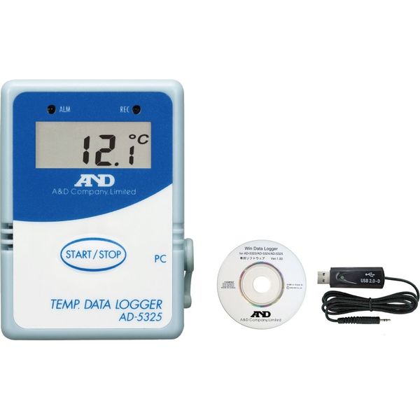 温度データロガー通信セット付属 一般(ISO)校正付 AD5325SET-00A00