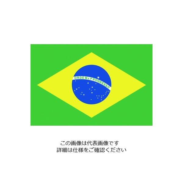 アスクル】東京製旗（TOSPA） 東京製旗 国旗No.1（70×105cm） ブラジル 416646 1枚 207-3727（直送品） 通販  ASKUL（公式）