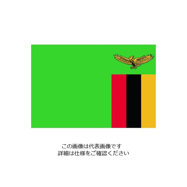 東京製旗（TOSPA） 東京製旗 国旗No.2（90×135cm） ザンビア 426304 1
