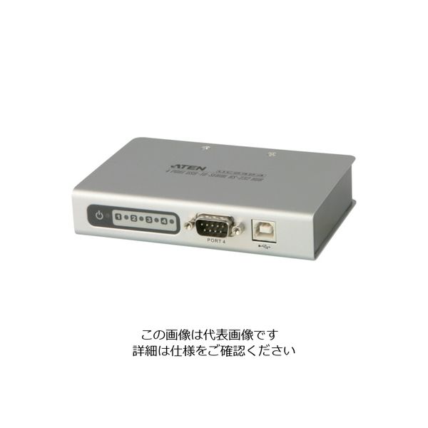 ATEN エーテン USB to 全てのアイテム 結婚祝い RS-232 変換器 115-2213 UC2324 直送品 4ポート 1台