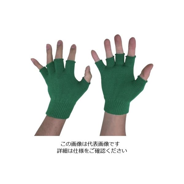 勝星 のびのびマジック手袋指切(ボツ付き) 緑 通販