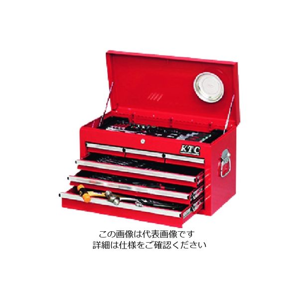 アスクル】京都機械工具 KTC 工具セット（チェストタイプ） SK36813XA 