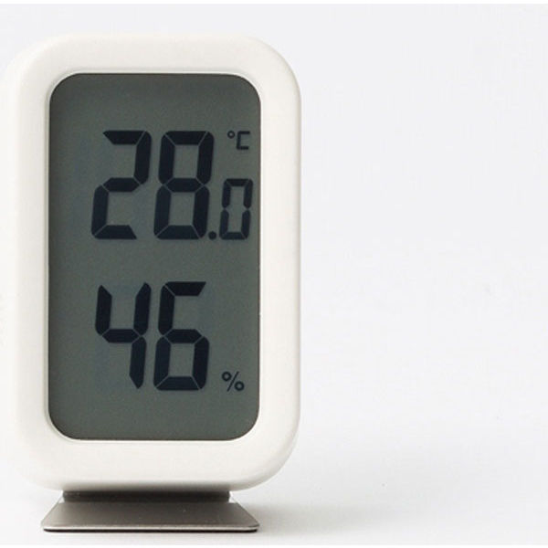 アスクル】無印良品 デジタル温湿度計 ホワイト 型番：MJ-DTHW1 良品計画 通販 ASKUL（公式）