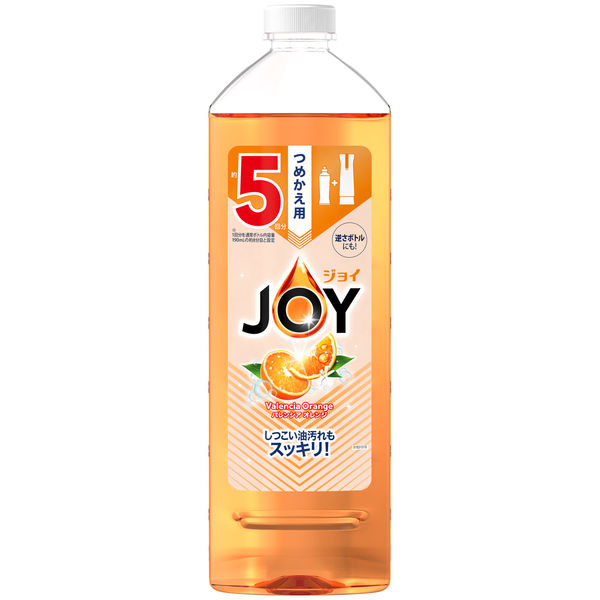 ＜LOHACO＞ ジョイコンパクト JOY オレンジピール成分入り 詰め替え 特大 770mL 1セット（2個入） 食器用洗剤 P＆G