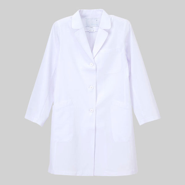 アスクル】ナガイレーベン 女子シングル診察衣 KEX-5190 ホワイト EL 医療白衣 1枚（取寄品） 通販 ASKUL（公式）