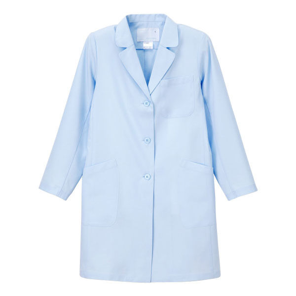 アスクル】ナガイレーベン 女子シングル診察衣 KEX-5190 ブルー EL 医療白衣 1枚（取寄品） 通販 ASKUL（公式）