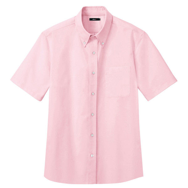 アイトス メンズ半袖オックスボタンダウンシャツ 7872 ピンク 3L 1枚（直送品）