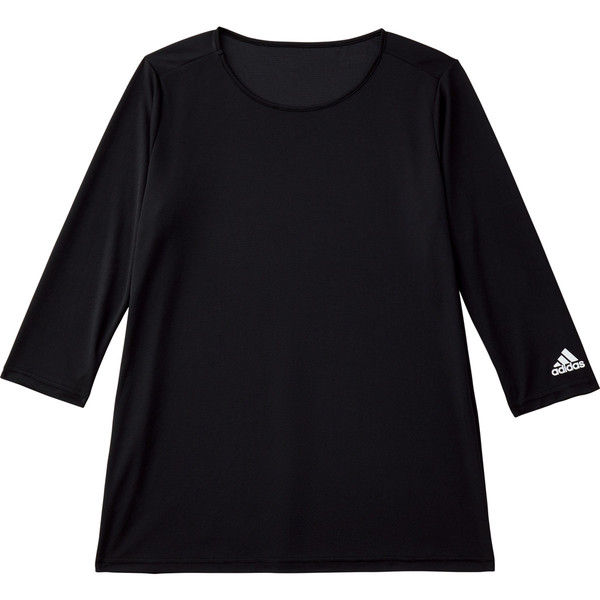 アディダス インナーTシャツ（男女兼用） SMS900 ブラック M KAZEN
