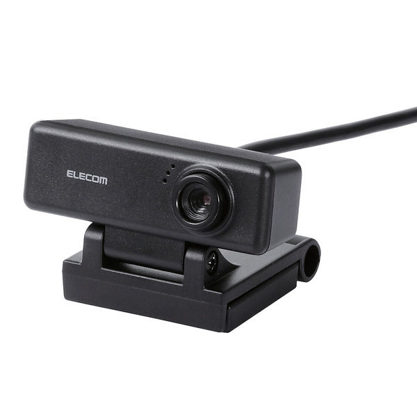 WEBカメラ マイク内蔵 100万画素 ワイド画面 Chromebook 対応 ブラック UCAM-C310FBBK エレコム 1個