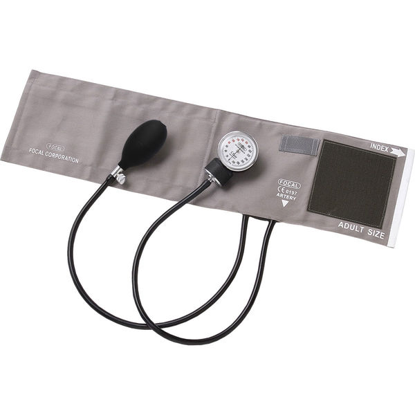 フォーカルコーポレーション アネロイド血圧計 FC-100V コットンカフ