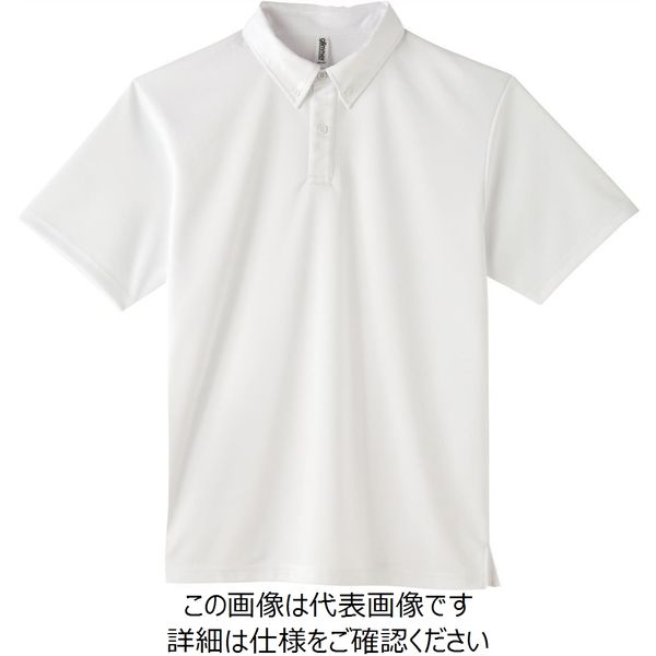トムス 4.4オンスドライボタンダウンポロシャツ オンライン限定商品 ホワイト 4L 00313-ABN-001-4L 激安価格の 1セット 5枚 直送品