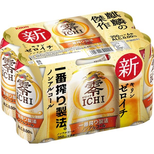 キリンビール キリン 零ＩＣＨＩ ６缶パック 350x6 x4 3414229 1箱(4入)（直送品）