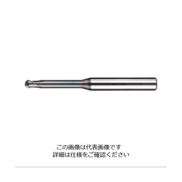 NS 無限コーティングプレミアムPlus 高硬度鋼 高精度加工用2枚刃ロングネックボールエンドミル焼きばめチャック対応ショートシャンクタイプ（わけあり品）