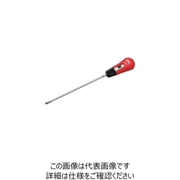 京都機械工具 KTC ヘッドライト光軸調整レンチショート（ラチェットタイプ） ADR10-SH 1セット 255-5844（直送品）
