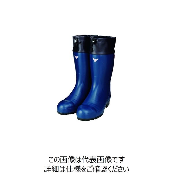 海外 ハト印 シバタ工業 長靴 メンズ 24.0-28.0cm NB021 水中長 ロング丈 建築作業 水産業