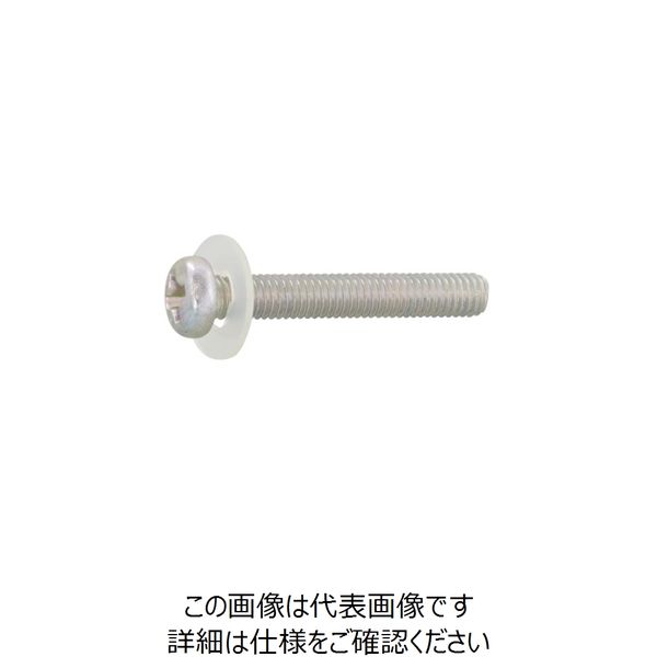 M4X10 ( )ﾅﾍﾞP=4 組み込みねじ SUS316L 生地(標準) - ネジ・釘・金属素材
