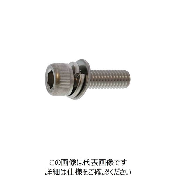 M3X16 CAP P=1 ｽﾃﾝﾚｽ(303､304､XM7等) 生地(標準) - ネジ・釘・金属素材
