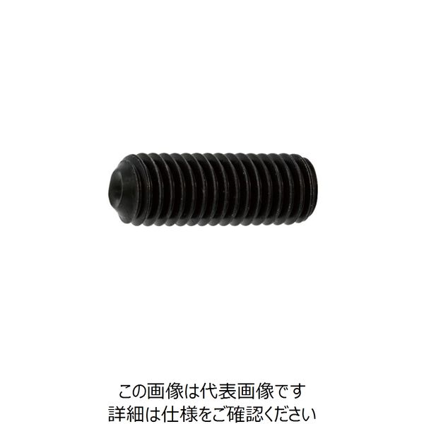 SUNCO 三価ブラック HS（クボミ先 6×30 （500本入） A0-00-5000-0060