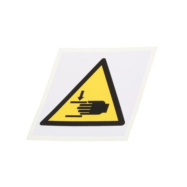 アールエスコンポーネンツ RS 【在庫処分】 PRO 危険警告ラベル Symbol ビニール 黒 1個 ラベル 直送品 新入荷 流行 813-4454 白 黄