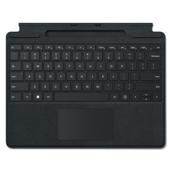 アスクル】Surface Pro Signature 8/X 用 キーボード (ブラック)（直送 