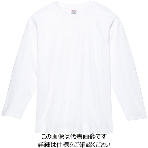 トムス 5.6オンスヘビーウエイト長袖Tシャツ ビッグ割引 ホワイト 130 00102-CVL-001-130 5枚 1セット 安心の実績 高価 買取 強化中 直送品