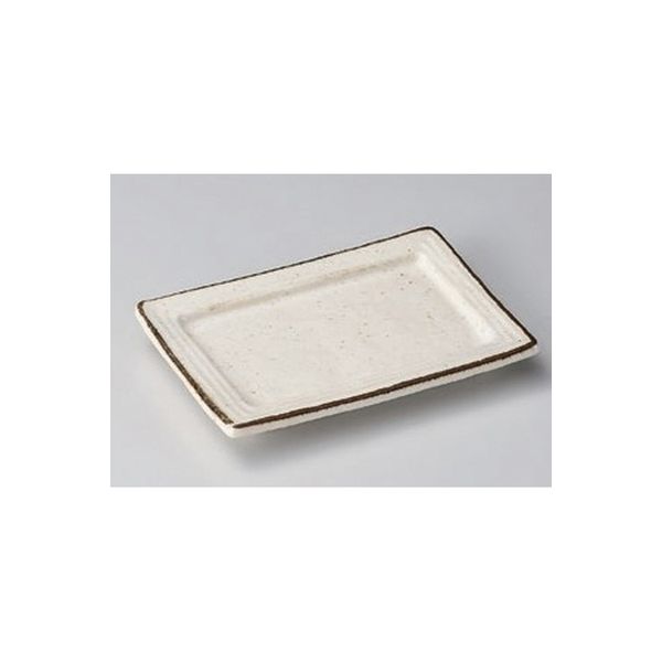 アスクル】アースモス 美濃焼 串焼皿 粉引釉リム型取り皿 (5個入)（直送品） 通販 - ASKUL（公式）