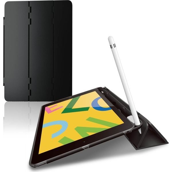 アスクル】iPad ケース カバー 第7世代 第8世代 10.2 対応 フラップ ポリカーボネート 黒 TB-A19RPVFBK エレコム  1個（直送品） 通販 ASKUL（公式）
