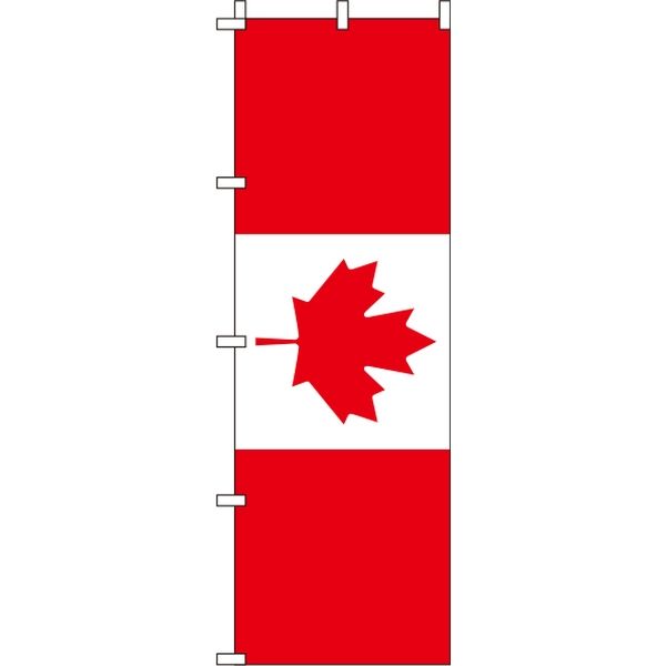 Lohaco イタミアート カナダ 国旗 のぼり旗 in 直送品