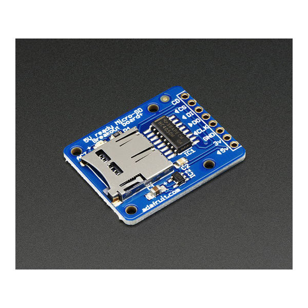 Adafruit Industries MicroSD 最旬トレンドパンツ 送料無料新品 ブレイクアウトボード+ 63-3077-06 254 直送品 1個