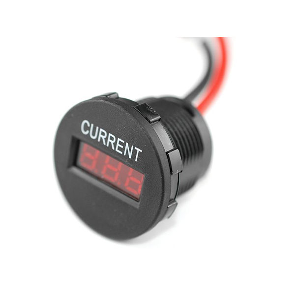 Linkman LEDデジタル電流計 【良好品】 赤色表示 A25-1B-RED 1個 直送品 63-3113-45 最新コレックション