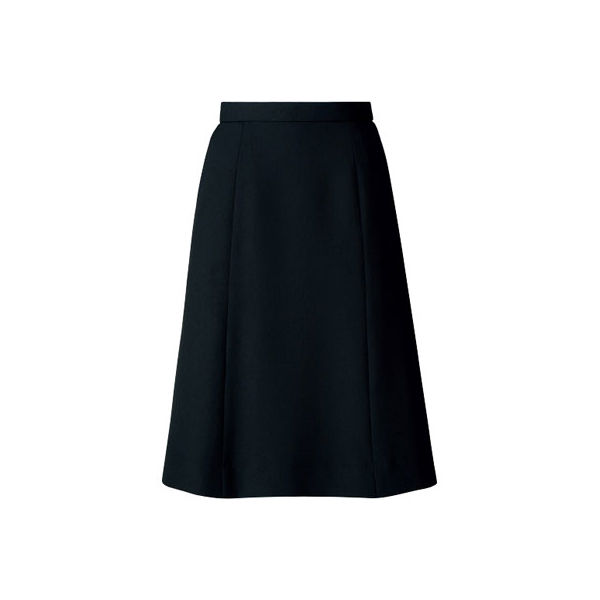 ボンマックス BONOFFICE Aラインスカート（ロング丈） ブラック 19号 AS2321-16-19（直送品）